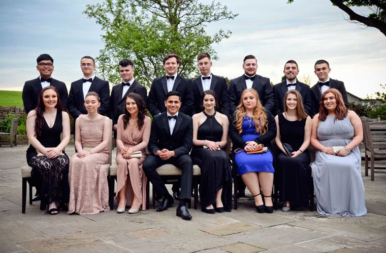 NCC Public Services students dress to impress at spectacular MESS Dinner -  Nelson & Colne College