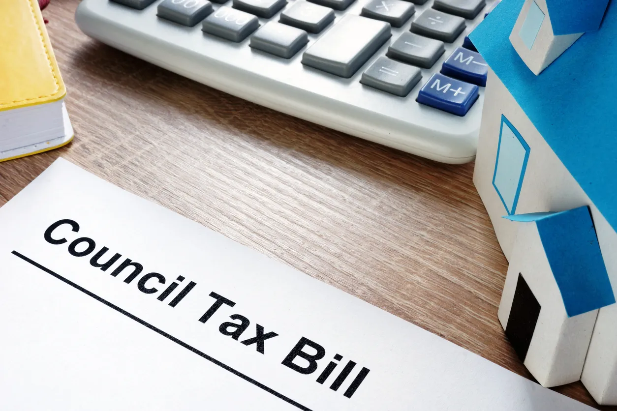 Council tax bill example